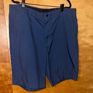 Greg Norman Collection Navy Flat Front Shorts
